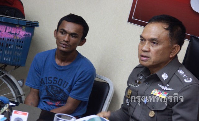 รวบหนุ่มพม่า ฆ่าโหดคนเก็บของเก่าต่อเนื่อง 3 ศพ