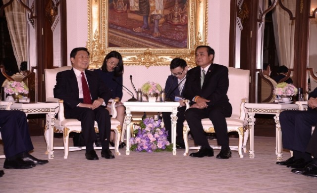 รองปธน. 'หลี่ หยวนเฉา' ขอ 'ประยุทธ์' เร่งผลักดันรถไฟไทย-จีน