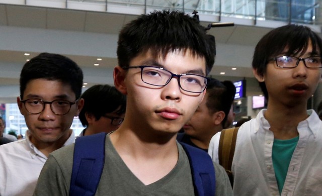 จีนเผยไทยตัดสินใจห้ามโจชัว หว่องเข้าประเทศเอง