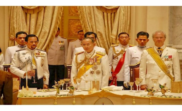 รัชทายาท 'บรูไน' ทรงสดุดีพระราชกรณียกิจ 'ในหลวง'