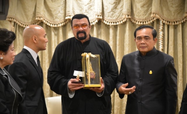 'สตีเวน เซเกล' เยี่ยมคารวะนายกฯที่ทำเนียบรัฐบาล