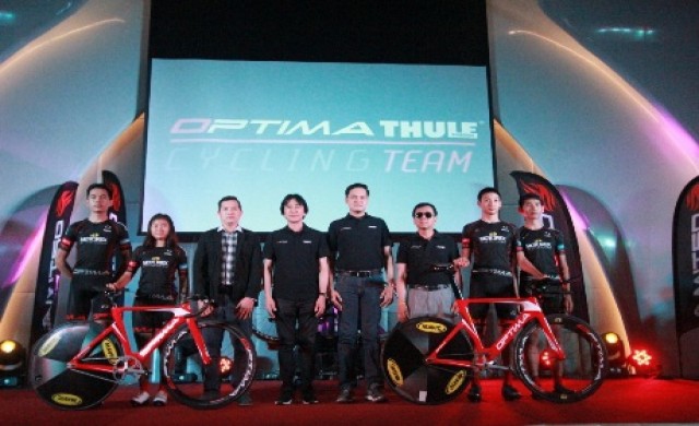 ออพติมา ผนึก ลามิน่า เปิดตัวทีมแข่งจักรยาน