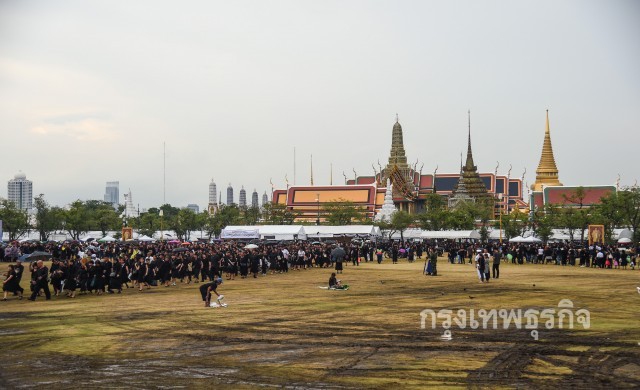 กรมศิลป์สร้างพระเมรุมาศ ใช้พื้นที่ 2ใน3ของสนามหลวง