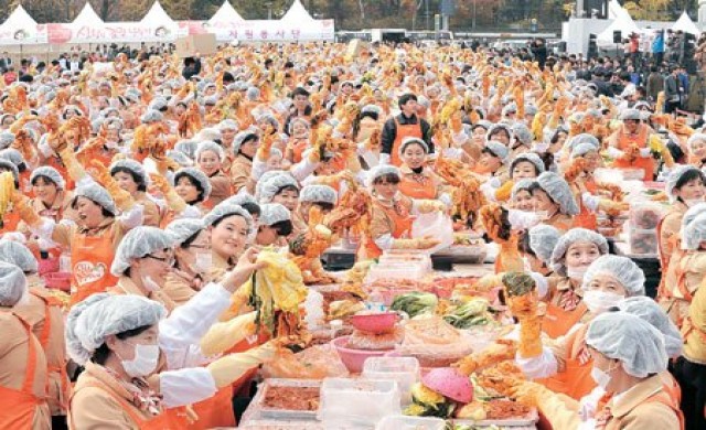 'กิมจิ' เพื่อการกุศล