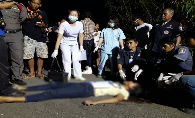 ชนกระจาย3คันรวด ลูกชายผญบ.เมาซิ่งเสยท้าย.จยย.ดับ