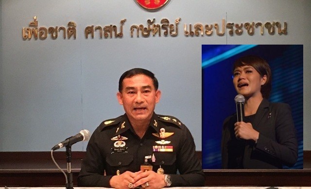 คสช.แจงจ้าง 'เบส อรพิมพ์' บรรยาย ปัดใช้เป็นเครื่องมือกองทัพ