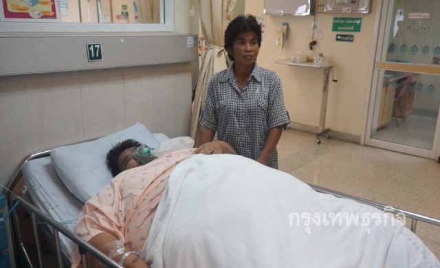 หนุ่มอ้วน250กก. กลัวท้องแตกตาย วอนแพทย์ช่วยเหลือ