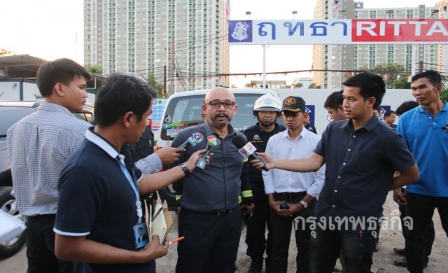 เหตุเครนพังทับตาย5ศพ ตร.เรียกสอบบ.ฤทธา-ซันจูปิเตอร์แล้ว