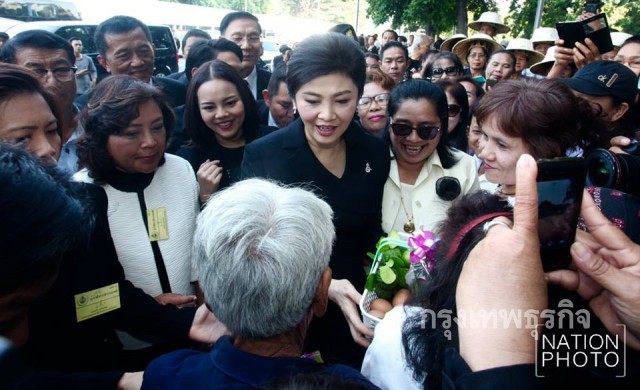 'ยิ่งลักษณ์' ขึ้นศาลไต่สวนนัดที่8 เผยกังวลยุทธศาตร์20ปีคสช.