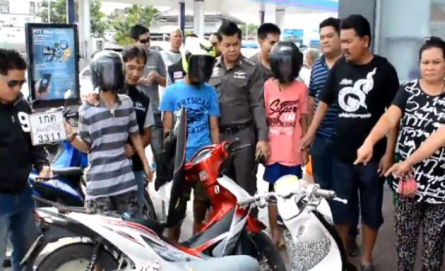 รวบ 'แก๊งอมยิ้ม' อาละวาดลักจยย. 