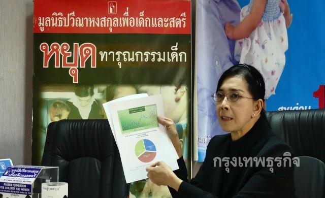 'มูลนิธิปวีณา' สรุปเรื่องร้องเรียน ข่มขืนอนาจารมากที่สุด