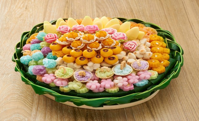 ของขวัญปีใหม่ "กระเช้าขนม"