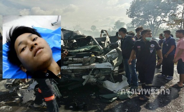 นาทีชีวิต! หนุ่มเมืองจันท์ รอดจากเพลิงคลอกรถตู้25ศพ 