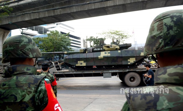 ไม่ต้องตกใจ! กองทัพเคลื่อนรถถังเข้ากรุงจัดงานวันทบ.