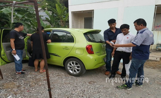 รวบ2ผัวเมียแสบ แก๊งคอลเซ็นเตอร์หลอกโอนเงิน