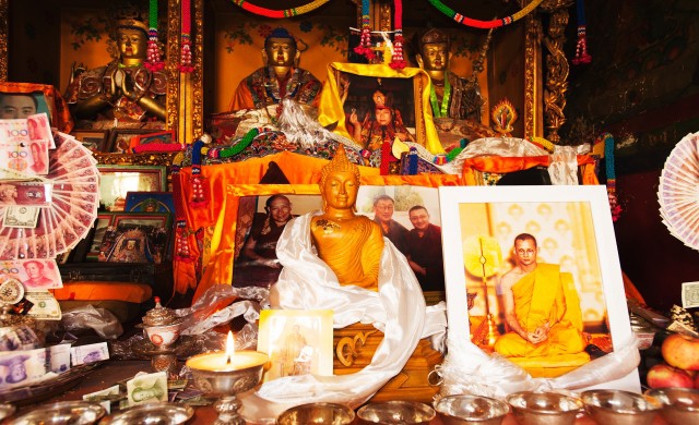 พระบรมฉายาลักษณ์ ณ วัดที่สูงที่สุดในโลก