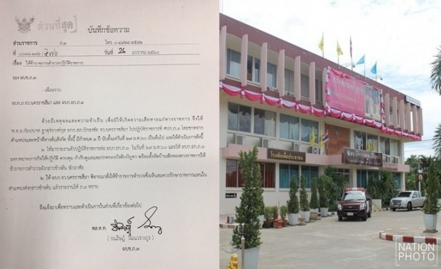 คืบหน้า 'ผกก.ปักธงชัย' เมาค้าง เข้ากรุ 1 ปี