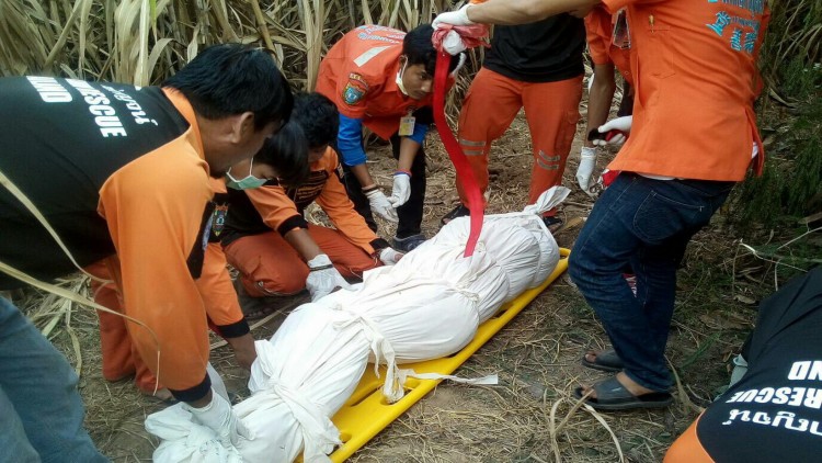 พบศพชายหนุ่มนิรนามถูกฆ่าฝังดิน ที่จ.กาญจนบุรี