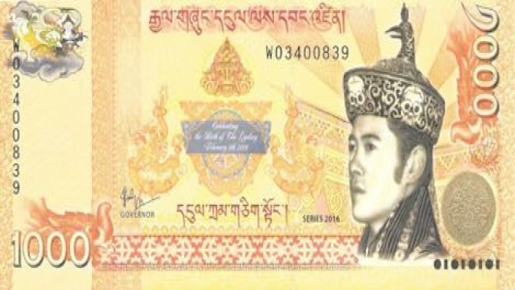 ภูฏานเตรียมออกธนบัตร1ล้านฉบับ