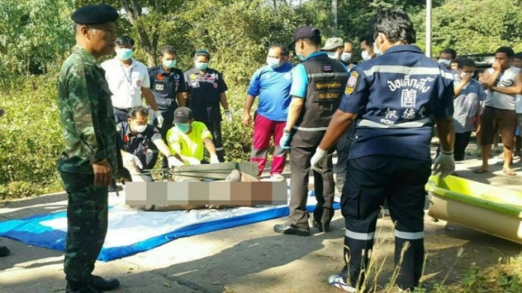 รู้แล้ว! ศพถูกมัดมือมัดเท้า ถ่วงติดเสาปูนถ่วงแม่น้ำยม