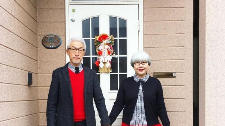 คู่รักนักแต่งตัวรุ่นใหญ่ ดังกระฉ่อนไอจี