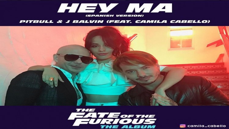 พิตบูล-เจ บัลวิน ส่งเพลง Hey Ma  วอร์มอัพก่อน Fast8 เข้าฉาย 