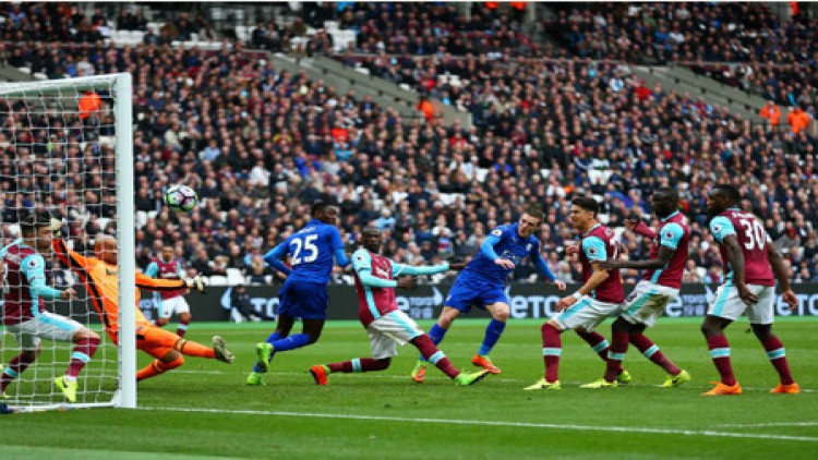 “เลสเตอร์” บุกชนะ “เวสต์แฮม” 3-2