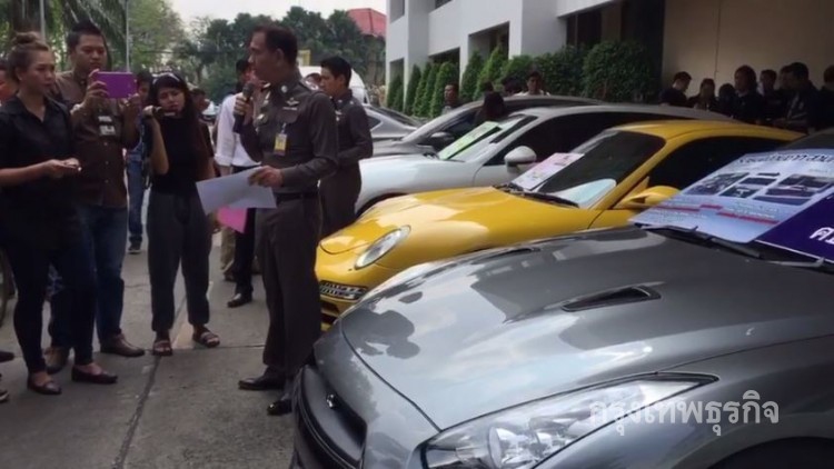 นครบาล ทลายแก๊งโจรกรรมรถยนต์หรู ยึดของกลาง 70 ล้าน