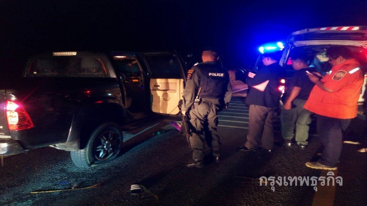 ผบช.ภ.9 เผยยิงสองผัวเมียดับคากระบะ ปมขัดแย้งยาเสพติด