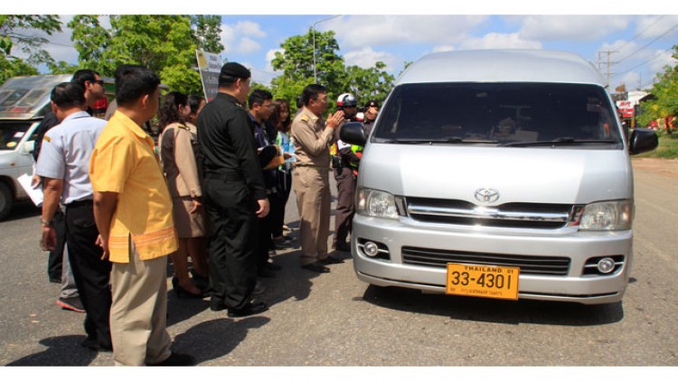 ผวจ.ปราจีนบุรีลงพื้นที่จุดเสี่ยง สาย304กบินทร์บุรี-ปักธงชัย