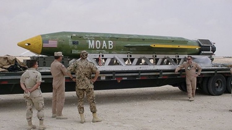 รู้จักพิษสงระเบิดเอ็มโอเอบี(MOAB)