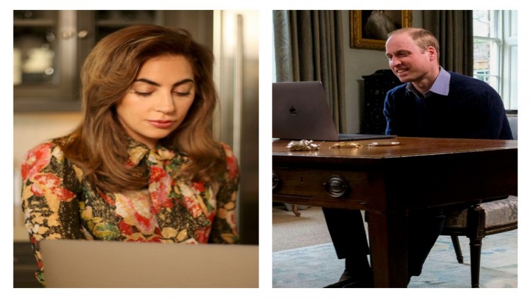 'เจ้าชายวิลเลียม-เลดี้กาก้า' เฟซไทม์คุย 'สุขภาพจิต'