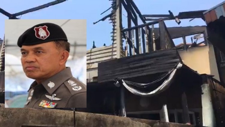 ตรวจเหตุเพลิงไหม้ชุมชนวัดแค หาสาเหตุยังไม่ตัดประเด็นใดทิ้ง