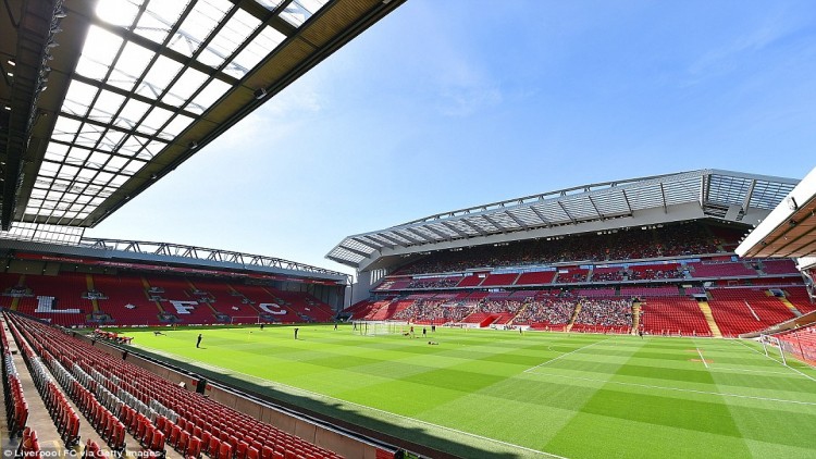 "ลิเวอร์พูล"เล็งขยายความจุแอนฟิลด์เป็น60,000ที่นั่ง