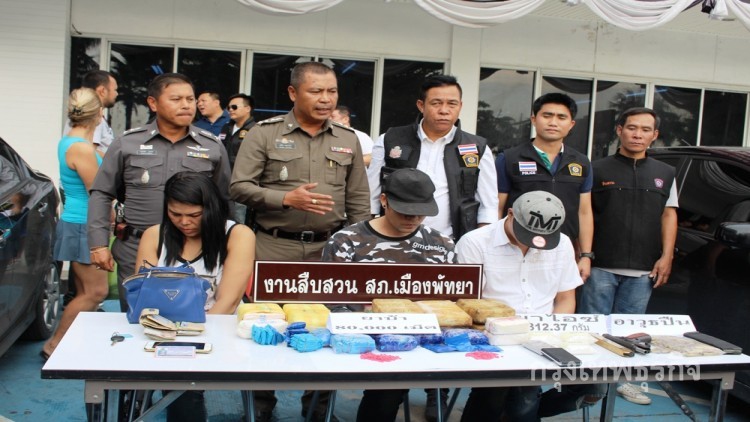 ตร.พัทยา เอเย่นต์ยาบ้า-ไอซ์ ยึดทรัพย์มูลค่ากว่า1ล.
