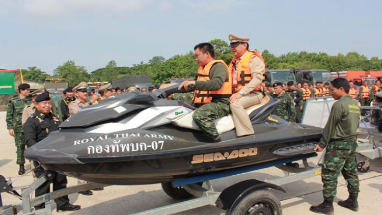 กองทัพภาคที่ 3 ตรวจความพร้อมรับมือภัยพิบัติ