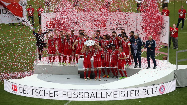 "บาเยิร์น"ถลุง"ไฟร์บวร์ก"4-1ฉลองแชมป์สวยหรู