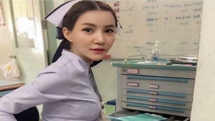 ลาออกแล้ว 'พยาบาลแป้ง' เจ้าของภาพ 'ทหารห้ามจีบ'