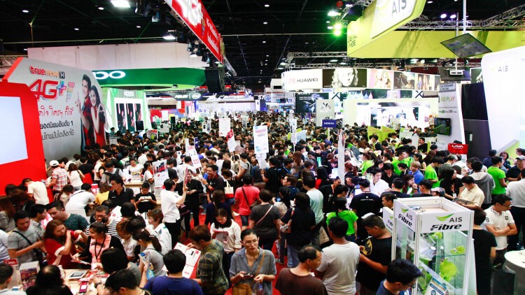 โมบายเอ็กซ์โป 4 วัน ยอดสะพัด 1.8 พันล้าน