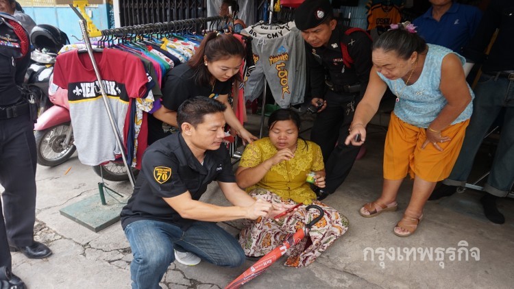 กระชากกระเป๋าแม่ค้าเมียนมา สูญเงิน1.5หมื่นบาท