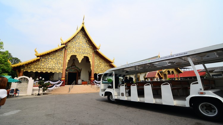 รถรางสายชิล ชมไม้ชมเมืองเชียงใหม่