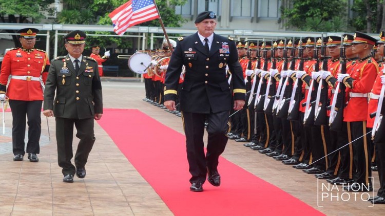 ผบ.กองกำลังทางบกสหรัฐฯภาคพื้นแปซิฟิก เยือนกองทัพบกไทย