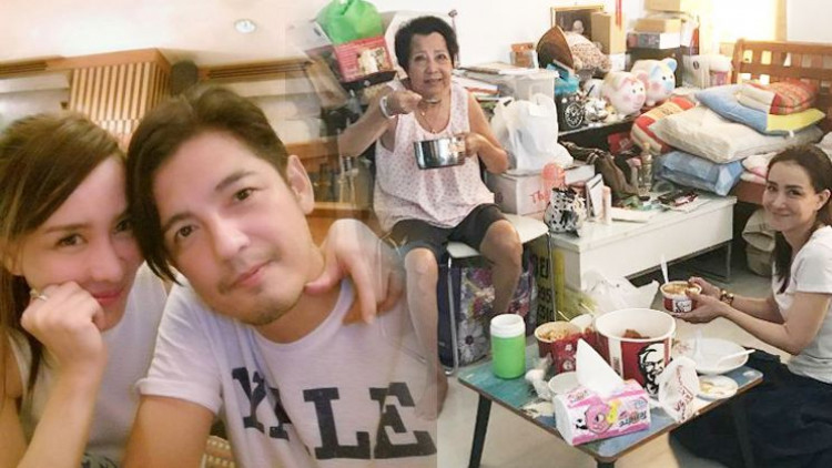 แฟนคลับกรี๊ด 'นิโคล' โผล่กินข้าวกับ 'แม่ศรราม' 