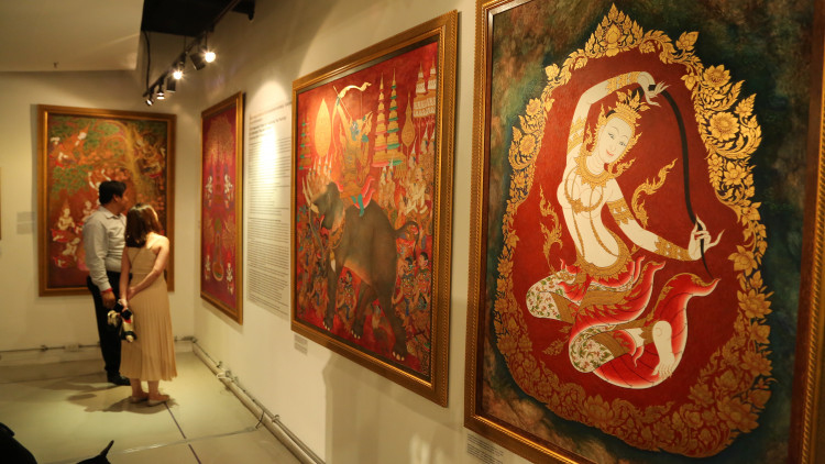 ชมสุดยอดงานศิลปะในนิทรรศการจักรพันธุ์ โปษยกฤต(มีคลิป)