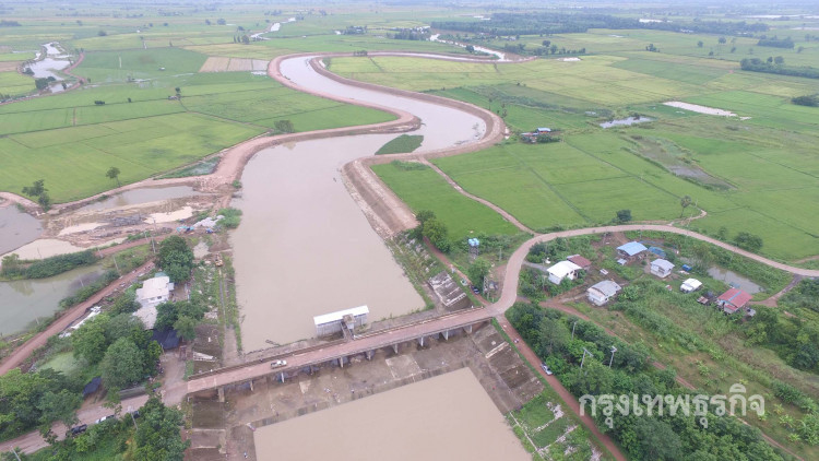 เร่งระบายน้ำยมออกสู่แม่น้ำน่าน รับมือน้ำเหนือจากแพร่