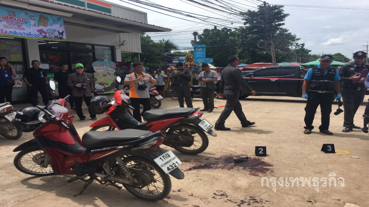 โจรเหิมจี้รถขนเงินแบงก์กรุงเทพ ดวลปืนสนั่นคนร้ายเจ็บสาหัส