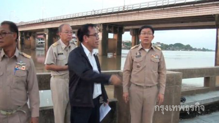 อุบลฯเตรียมเรือผลักดันมวลน้ำลงแม่น้ำโขง
