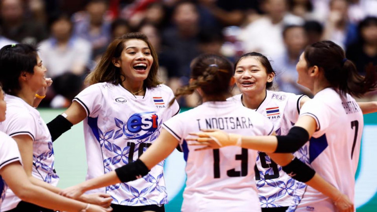  "ไทย"ถลุง"ไต้หวัน"ลิ่วรอบ2ศึกลูกยางเอเชีย