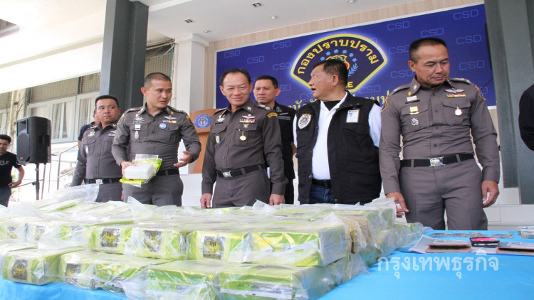 ล็อตใหญ่! จับ2มาเลย์ลอบขนยาไอซ์ มูลค่า600ล้าน