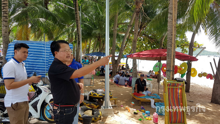 เร่งจัดระเบียบชายหาดบางเสร่ 'ไร้มือโบก' คืนความสุขให้นทท.